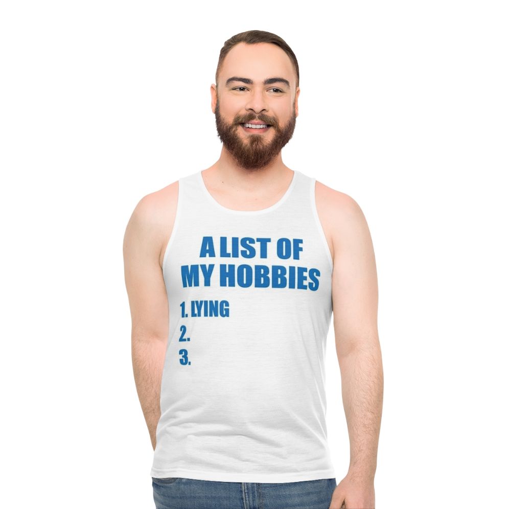 Hobby List Unisex Tank Top - men