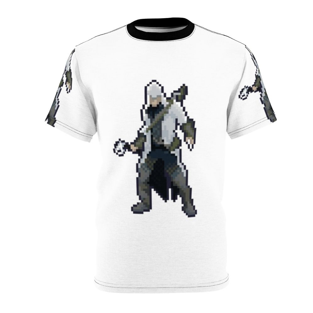 Assassin's Creed Connor Pixel Art Retro Gaming T-Shirt