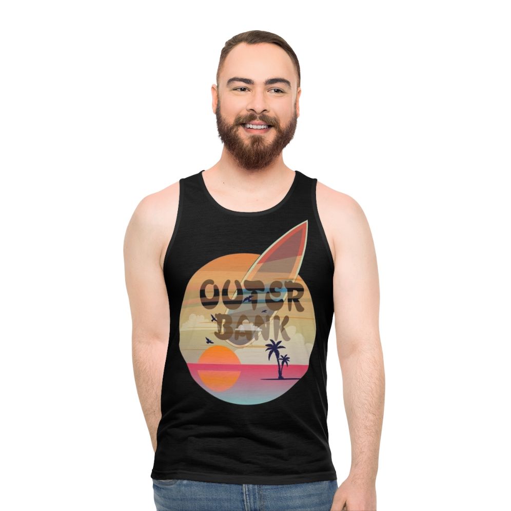 Vintage Unisex Surfer Tank Top - men