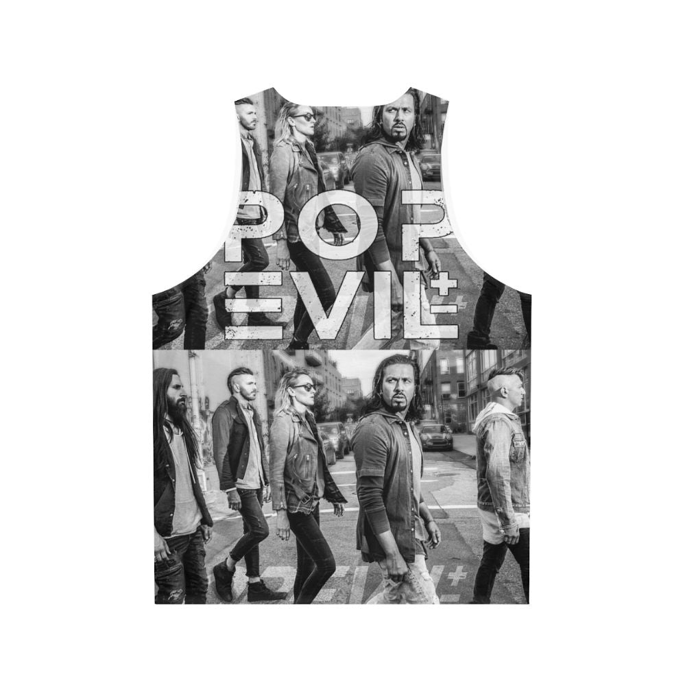 Pop Evil 2019 Tour Unisex Music Concert Tank Top - Back