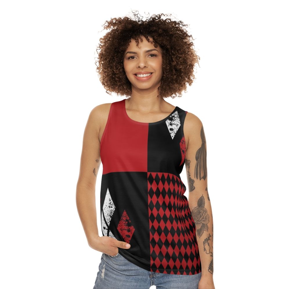 Quinn Diamonds Unisex Superhero Tank Top - women