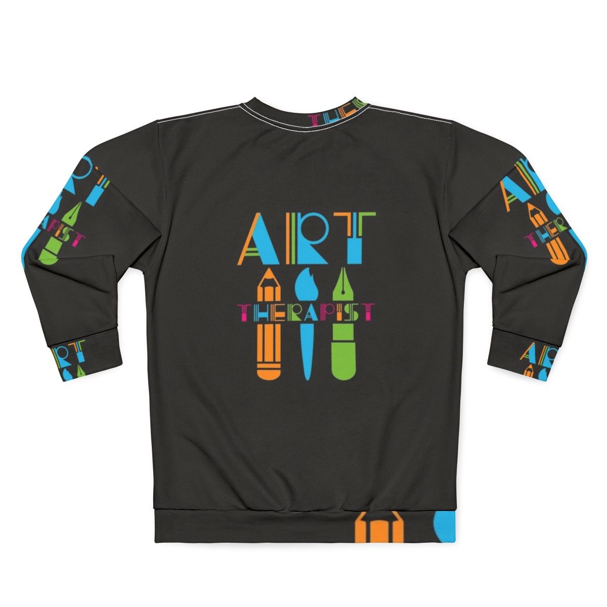 Professional Art Therapist Sweatshirt - Back