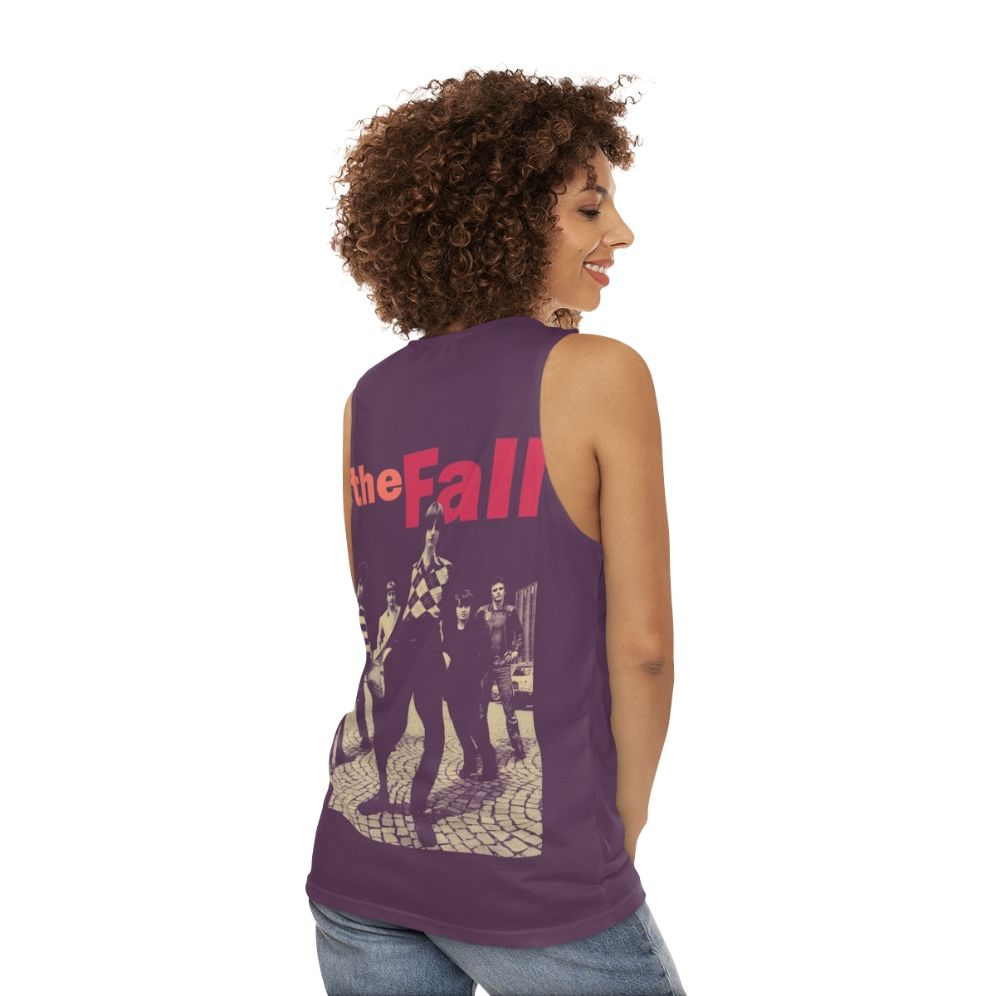 Unisex 'The Fall' Post Punk Band Tank Top - women back