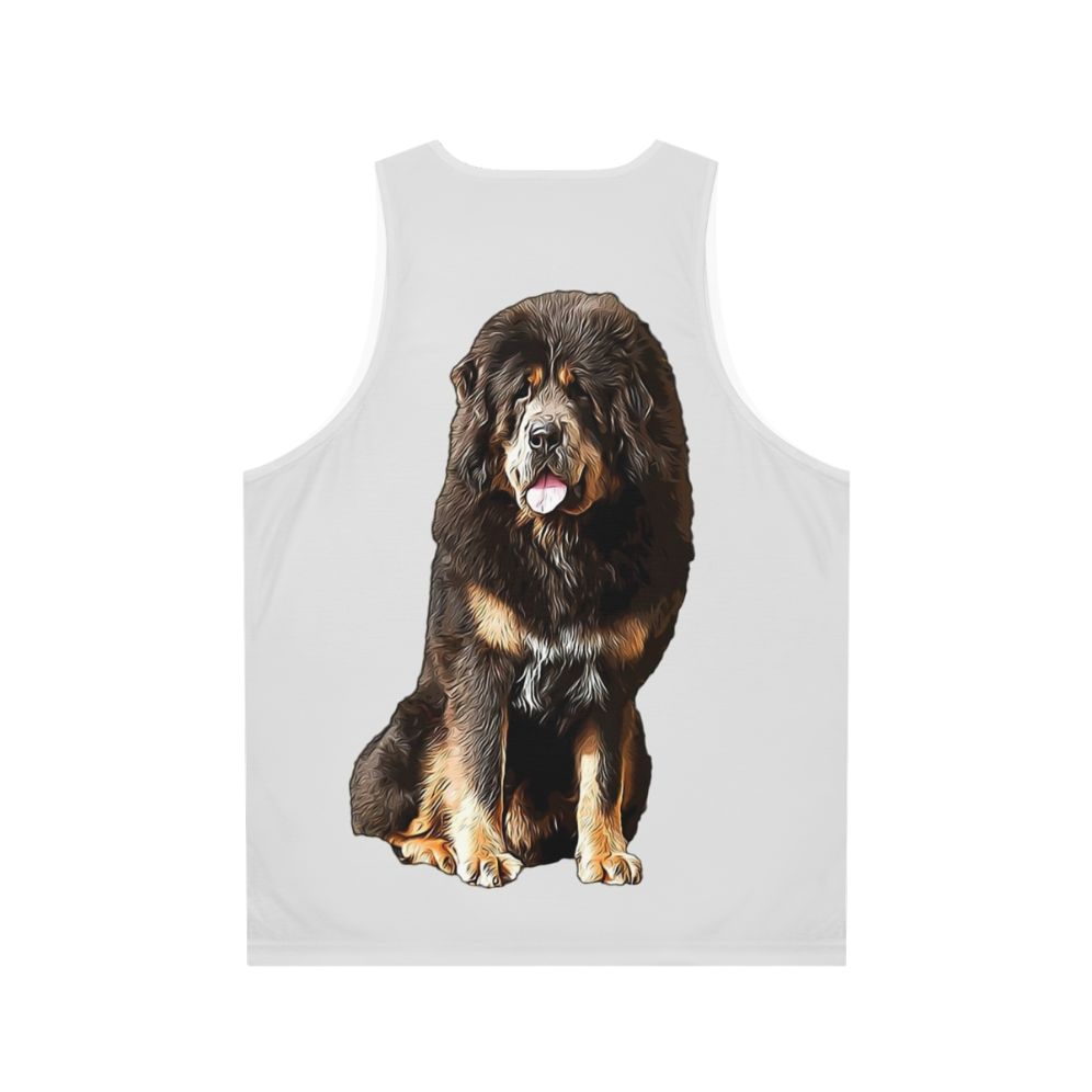 Tibetan Mastiff Unisex Tank Top - Back