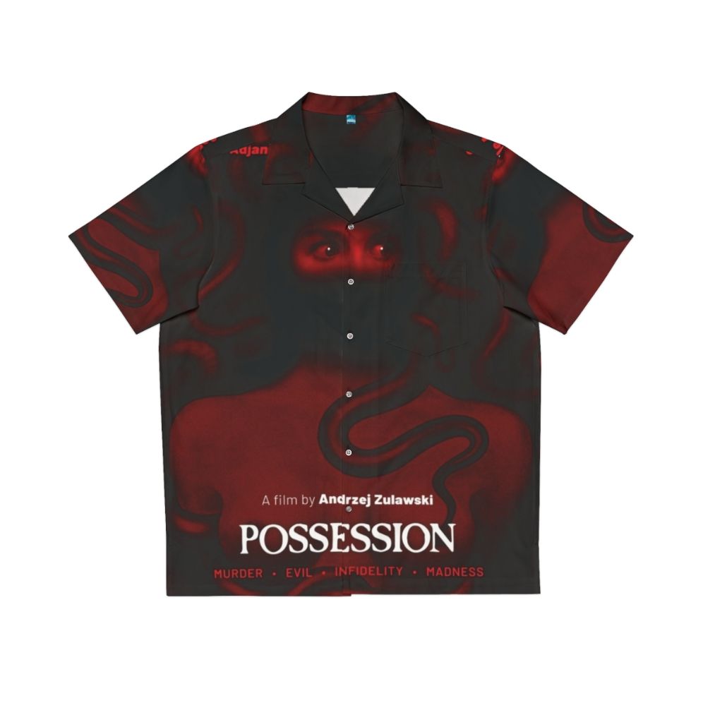 Possession 1981 cult classic horror film inspired Hawaiian shirt