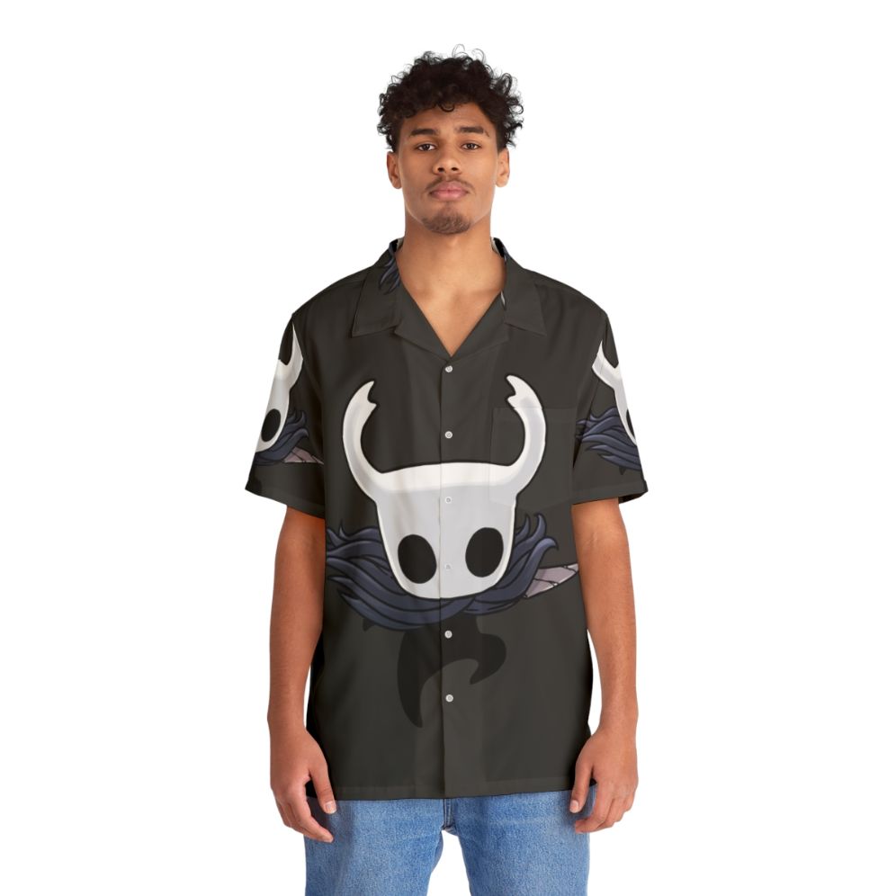 Hollow Knight Attack Hawaiian Shirt - People Front