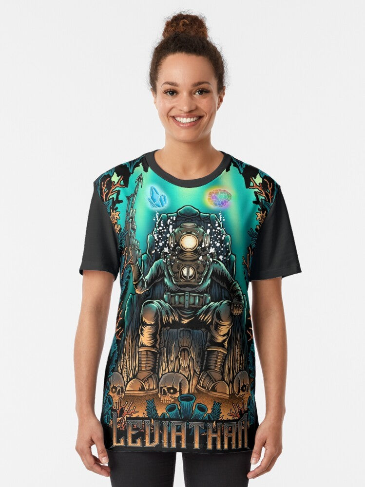 Leviathan zombie graphic t-shirt - Women