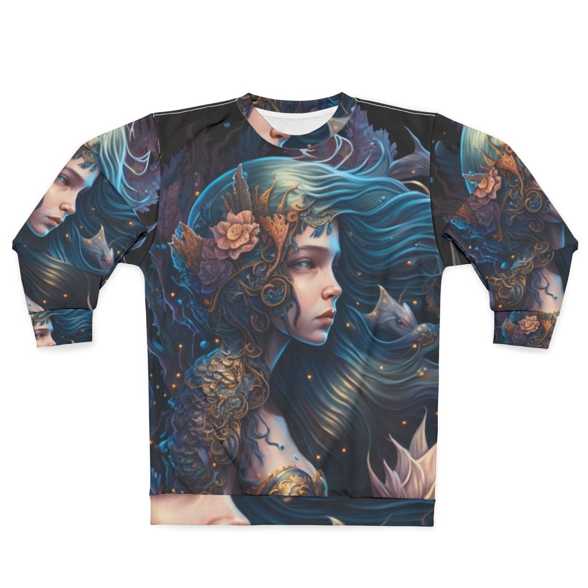 Mythical sea creatures fantasy sweatshirt