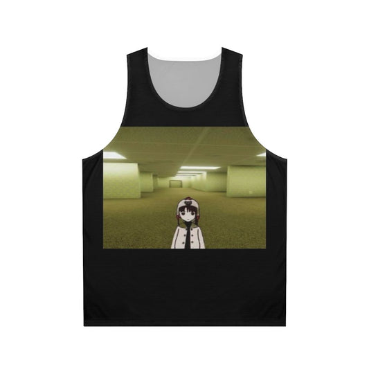 Chibi Lain Liminal Hell Anime Unisex Tank Top