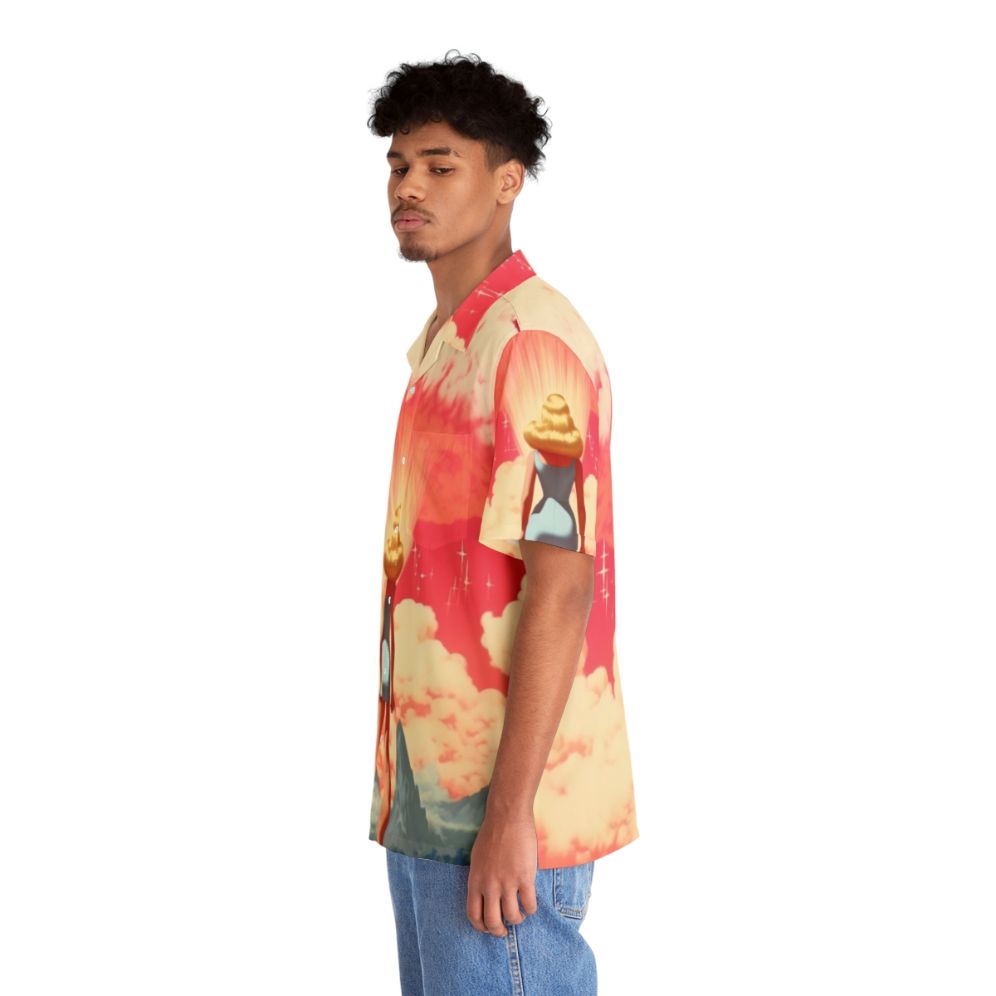 Barbenheimer 2023 Hawaiian Shirt with Barbie and Oppenheimer Movie Characters - People Left