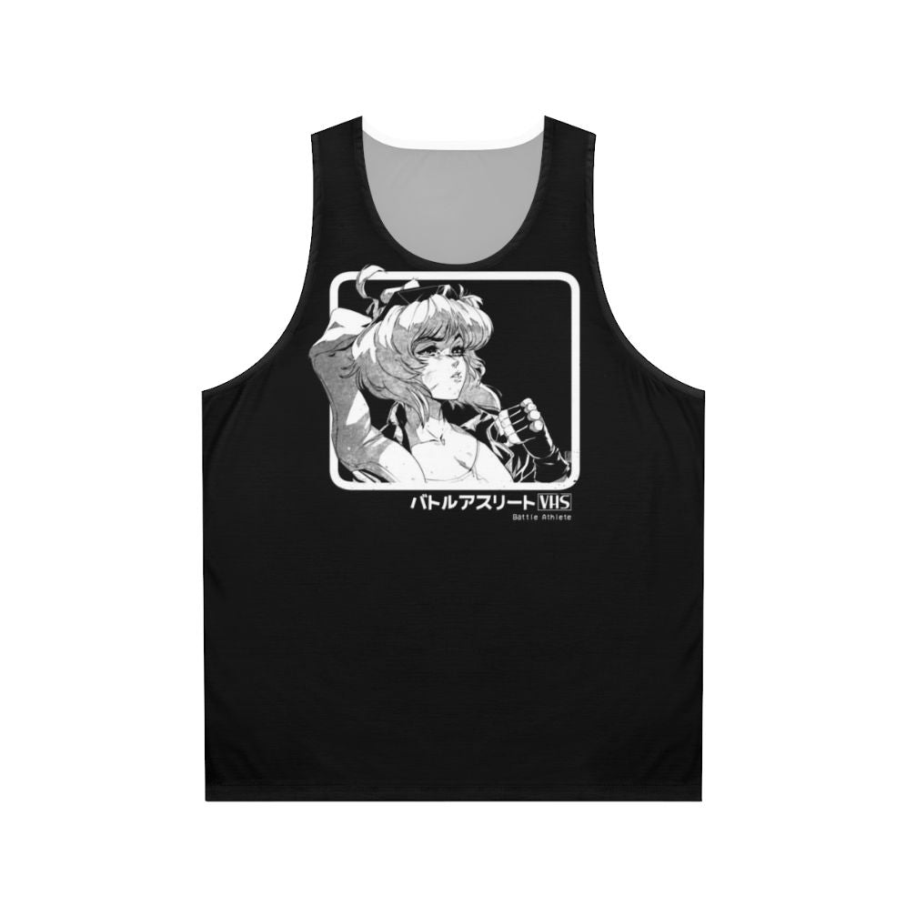 Retro graphic design unisex tank top