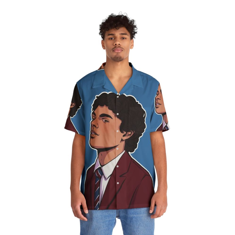 Simon Bassey Young Royals Fanart Hawaiian Shirt - People Front