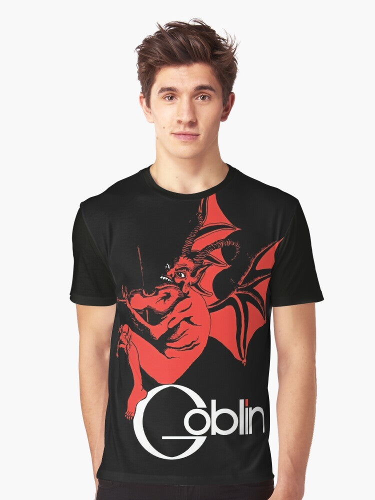 Progressive rock band goblin logo graphic t-shirt - Men