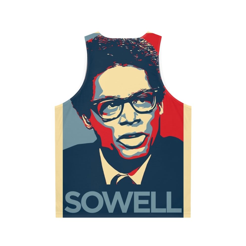 Thomas Sowell Inspirational Tank Top - Back