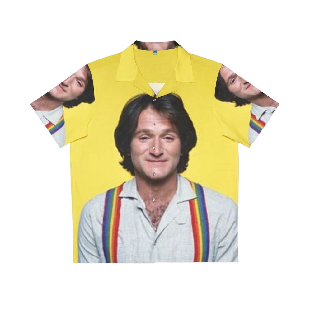 Authentic Robin Williams "Mork from Ork" Hawaiian Shirt