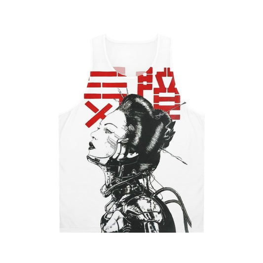 Vaporwave Japanese Cyberpunk Unisex Tank Top