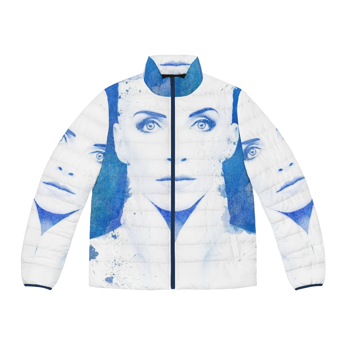 Anni Lennox Watercolor Puffer Jacket for Women