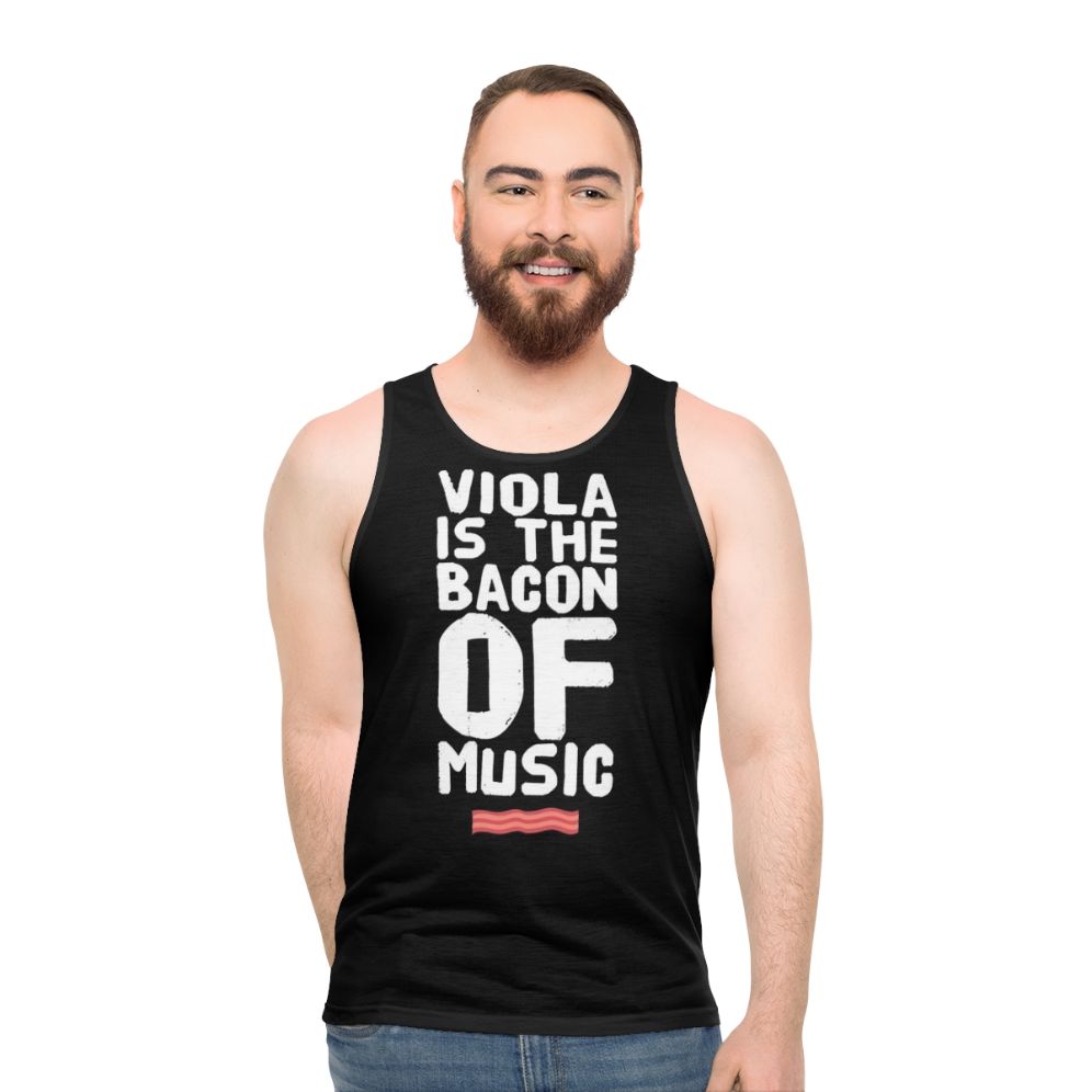 Funny Viola Player Unisex Tank Top - men