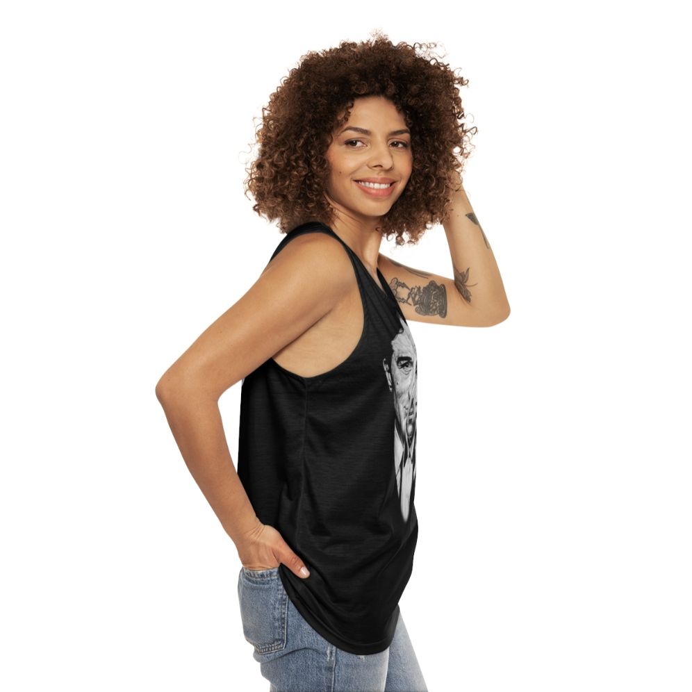 Trilogy Godfather Unisex Tank Top - women side