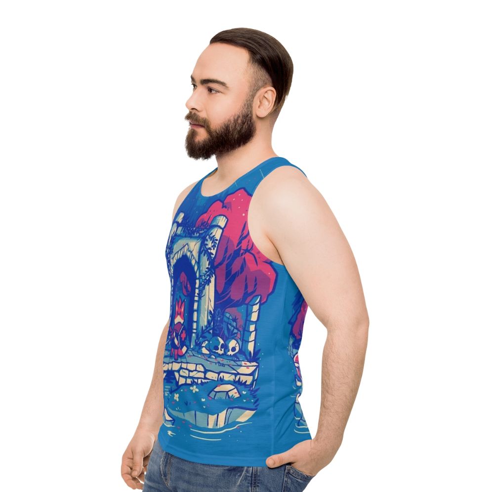 Retro gaming tunic tank top - men side