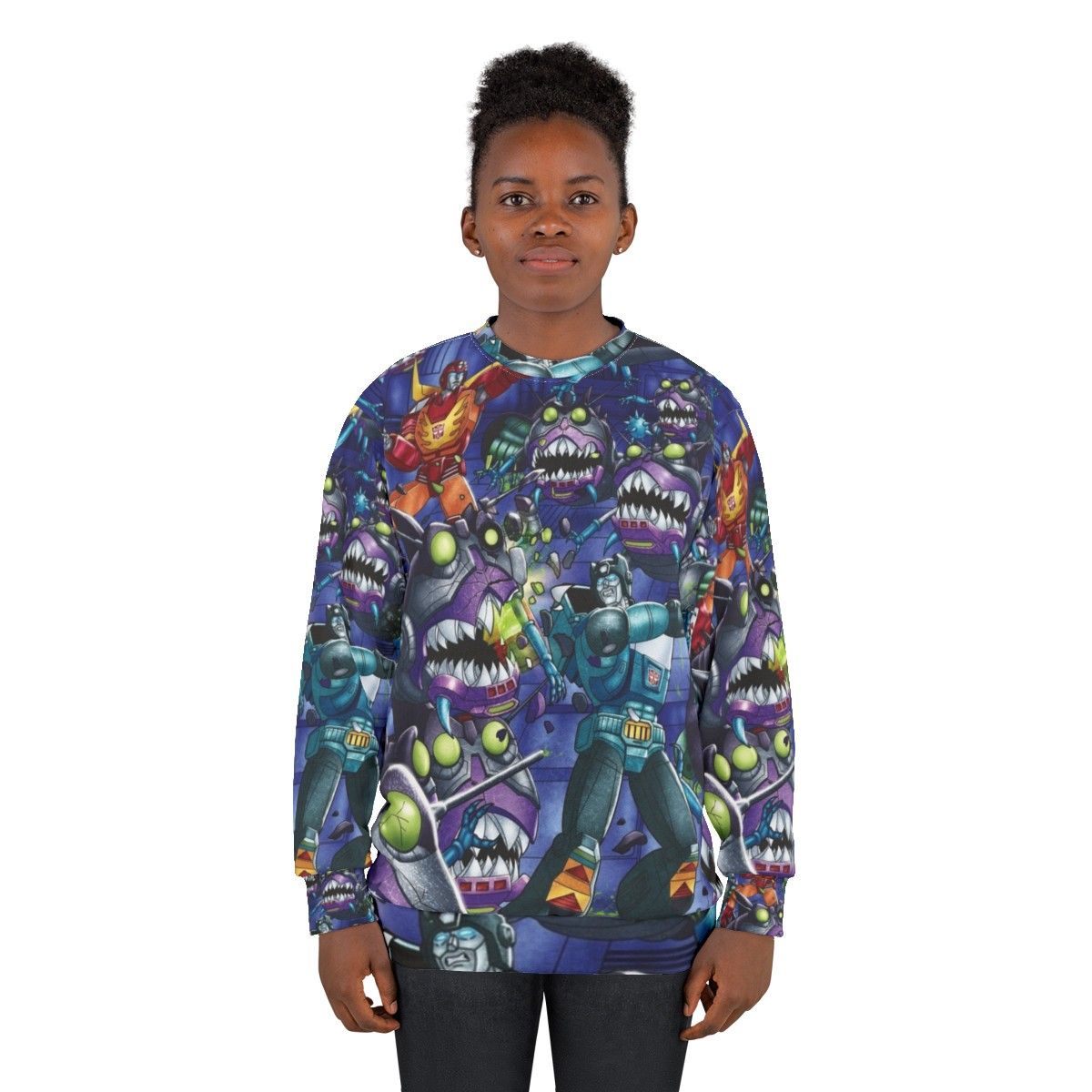 Demolition Derby Transformer Sweatshirt - women