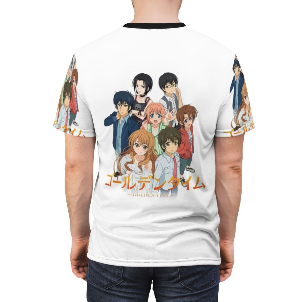 Golden Time inspired anime graphic t-shirt - men back