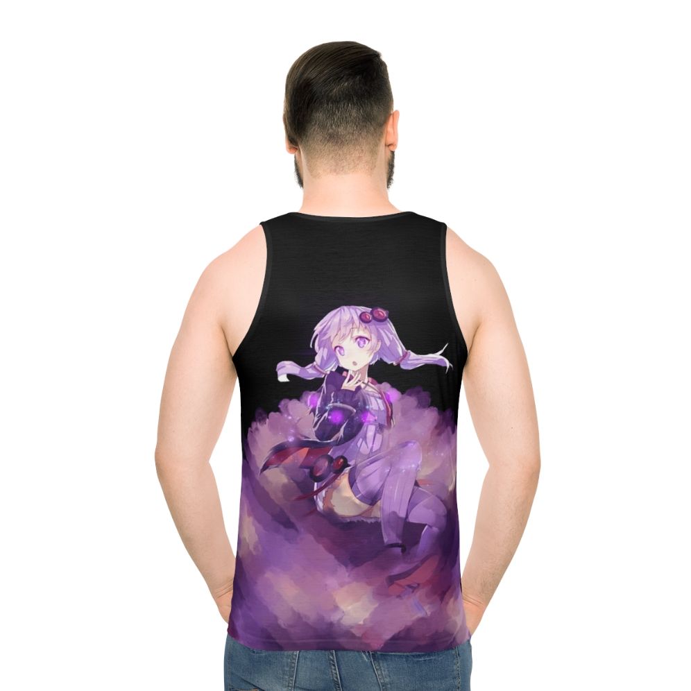 Yuzuki Yukari Vocaloid Unisex Tank Top - men back