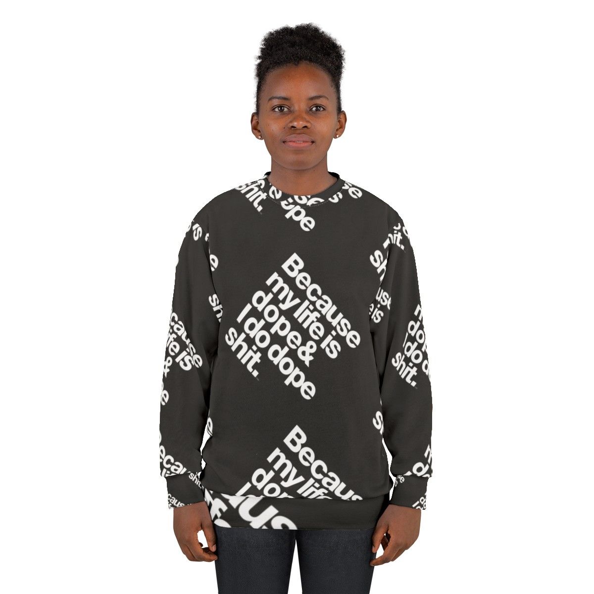 Kanye West "My Life is Dope" Sweatshirt - women