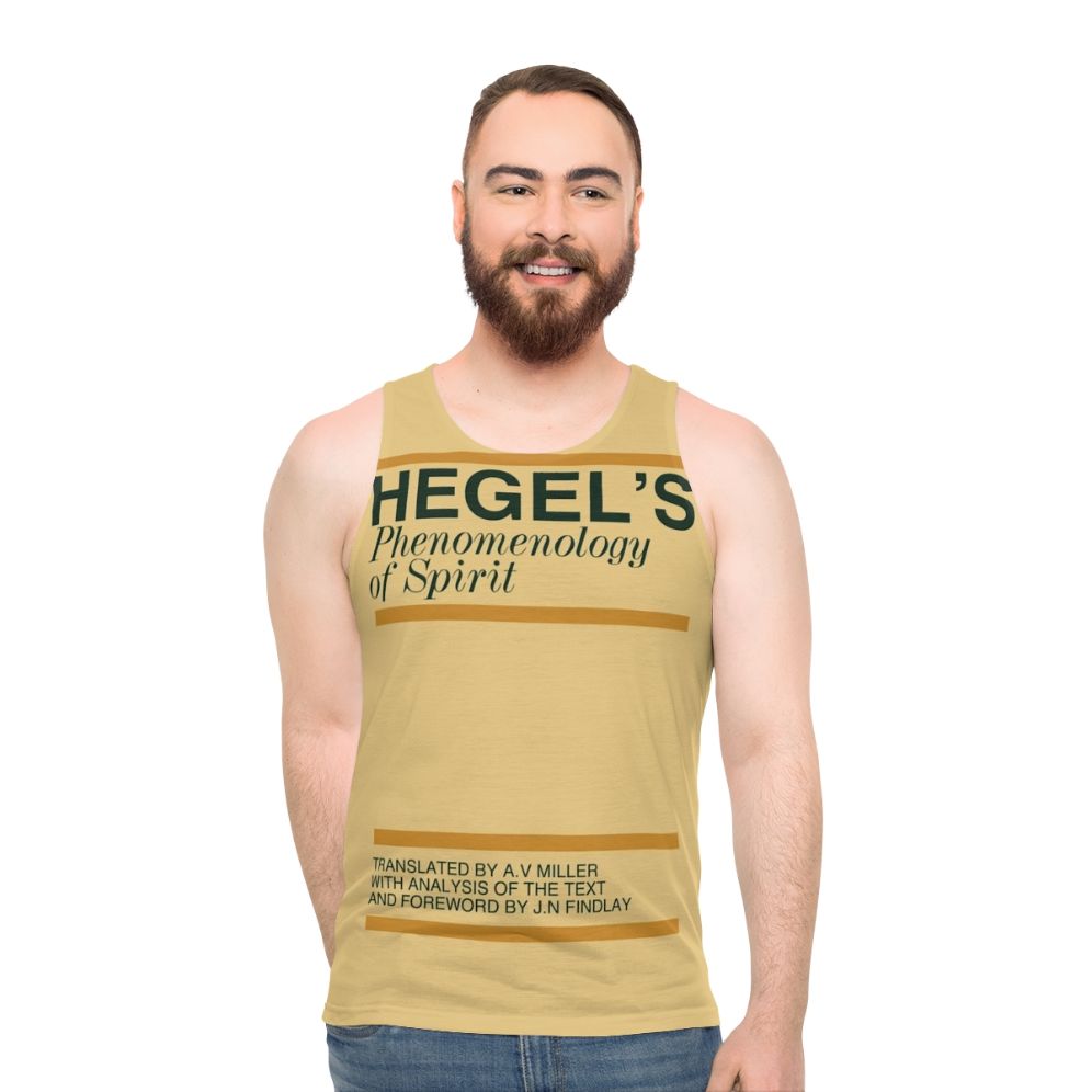 Hegel's Phenomenology of Spirit Unisex Tank Top - men