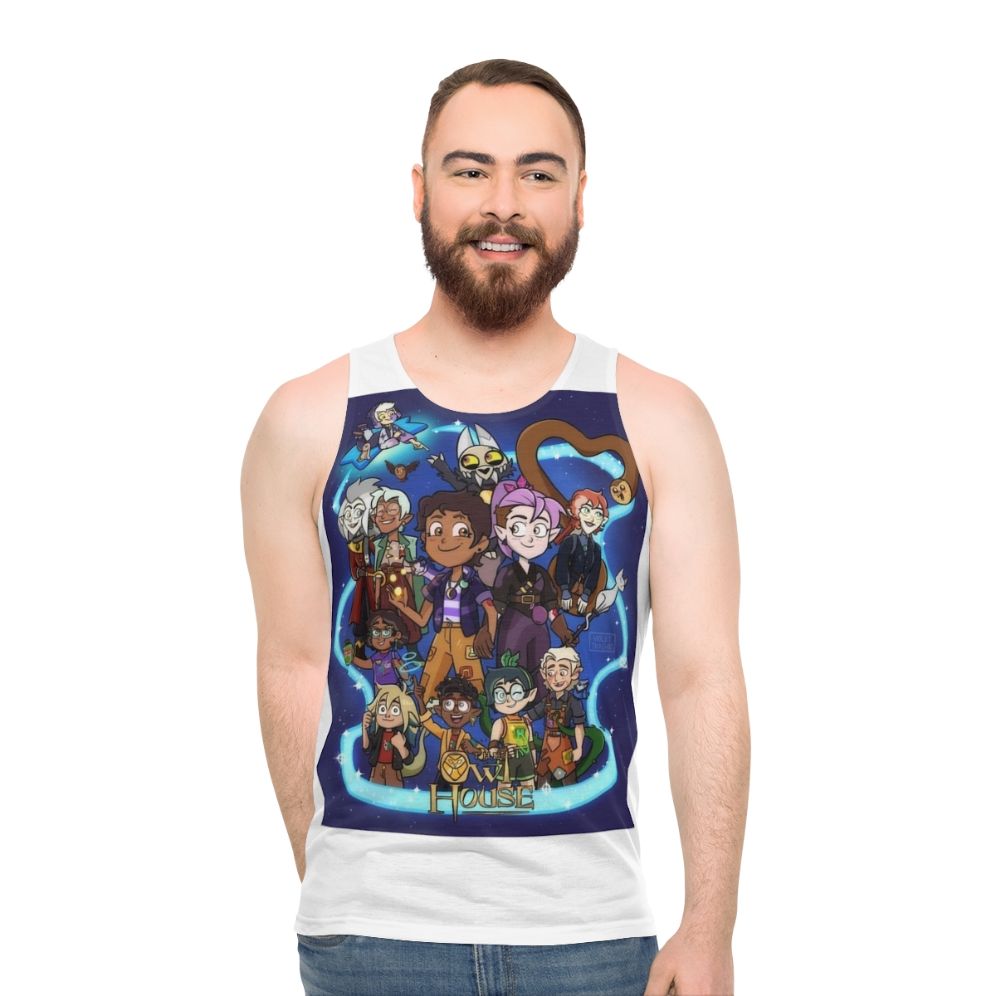 The Owl House Finale Unisex Night Light Tank Top - men