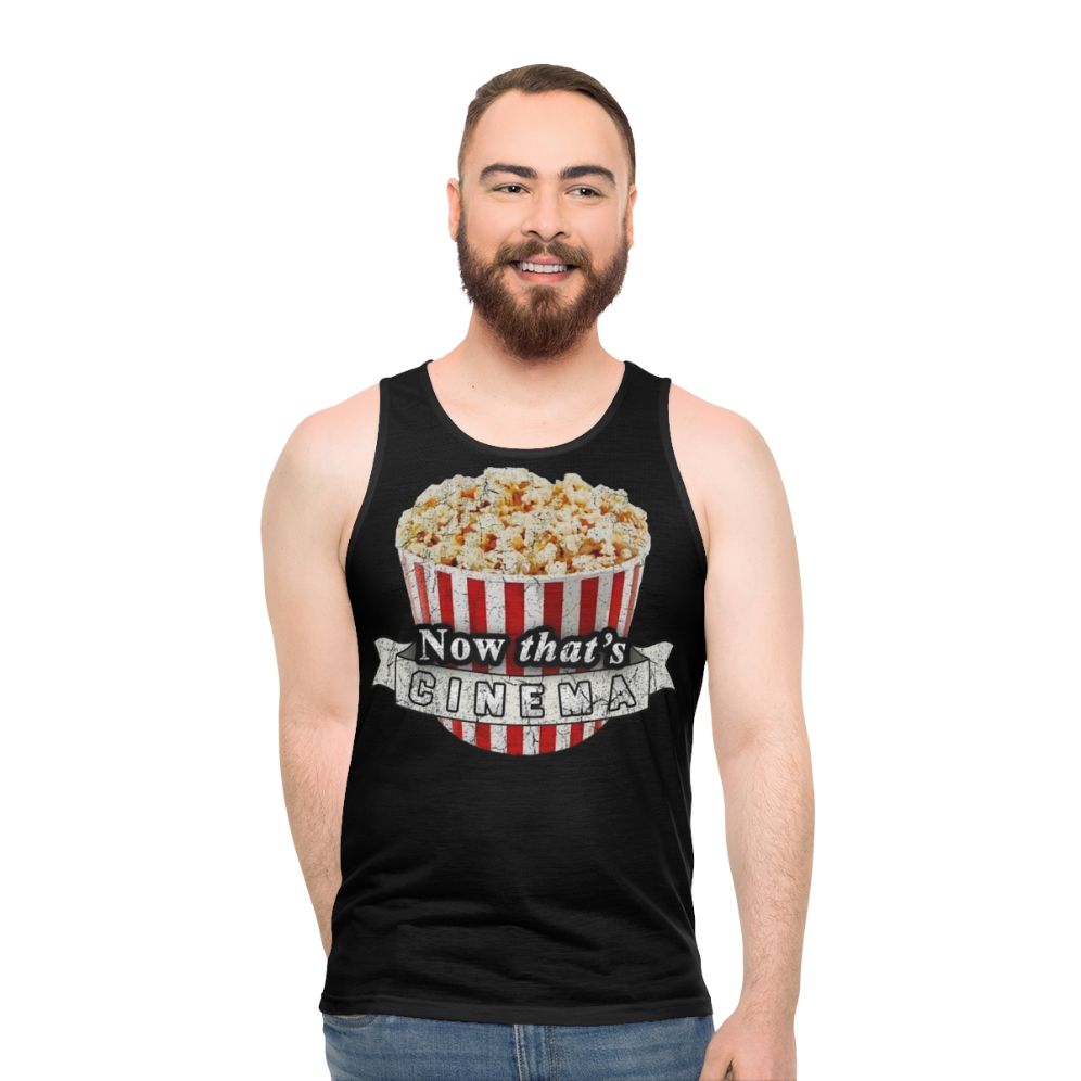 Unisex cinema-inspired tank top - men