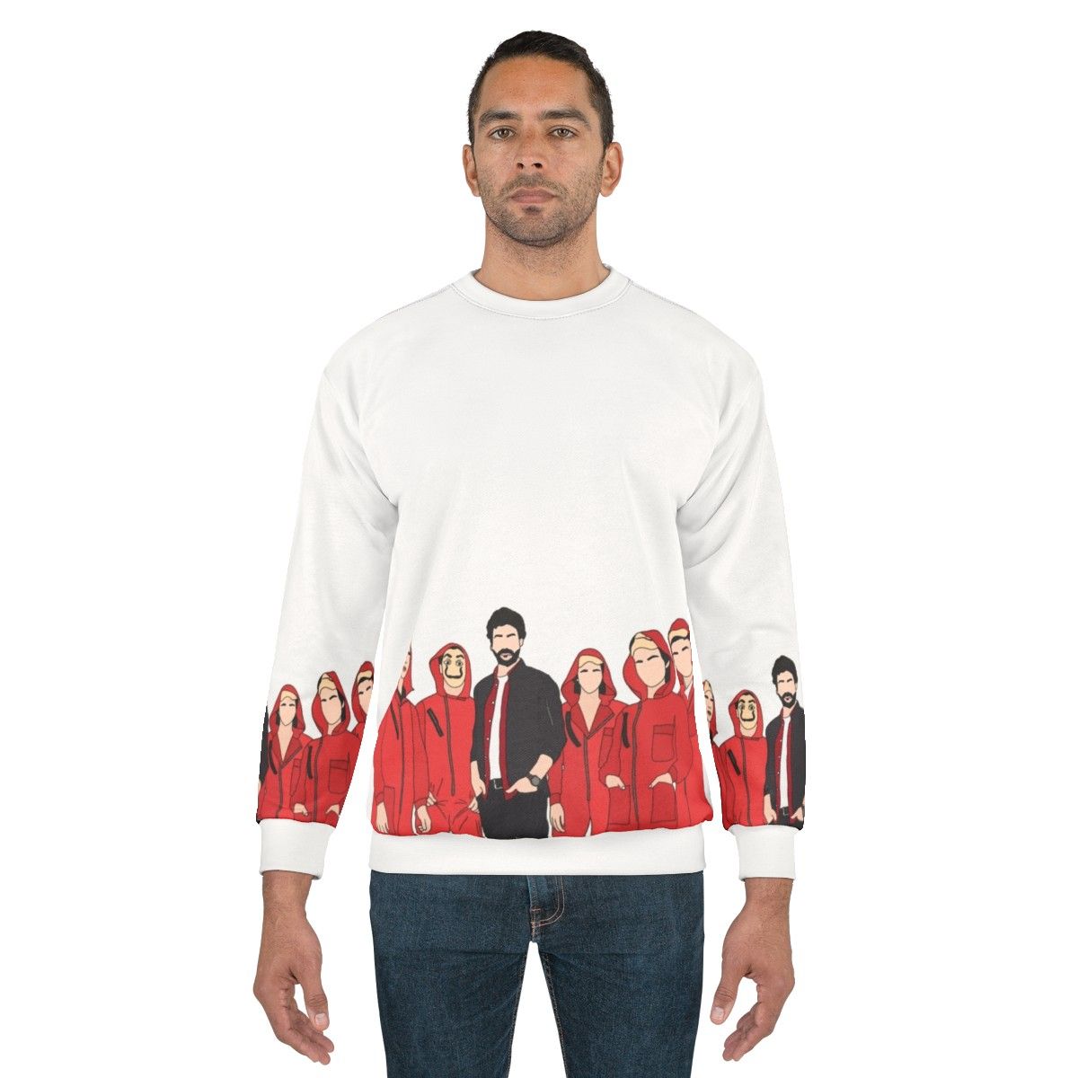 Money Heist Professor & Cast Sweatshirt - men