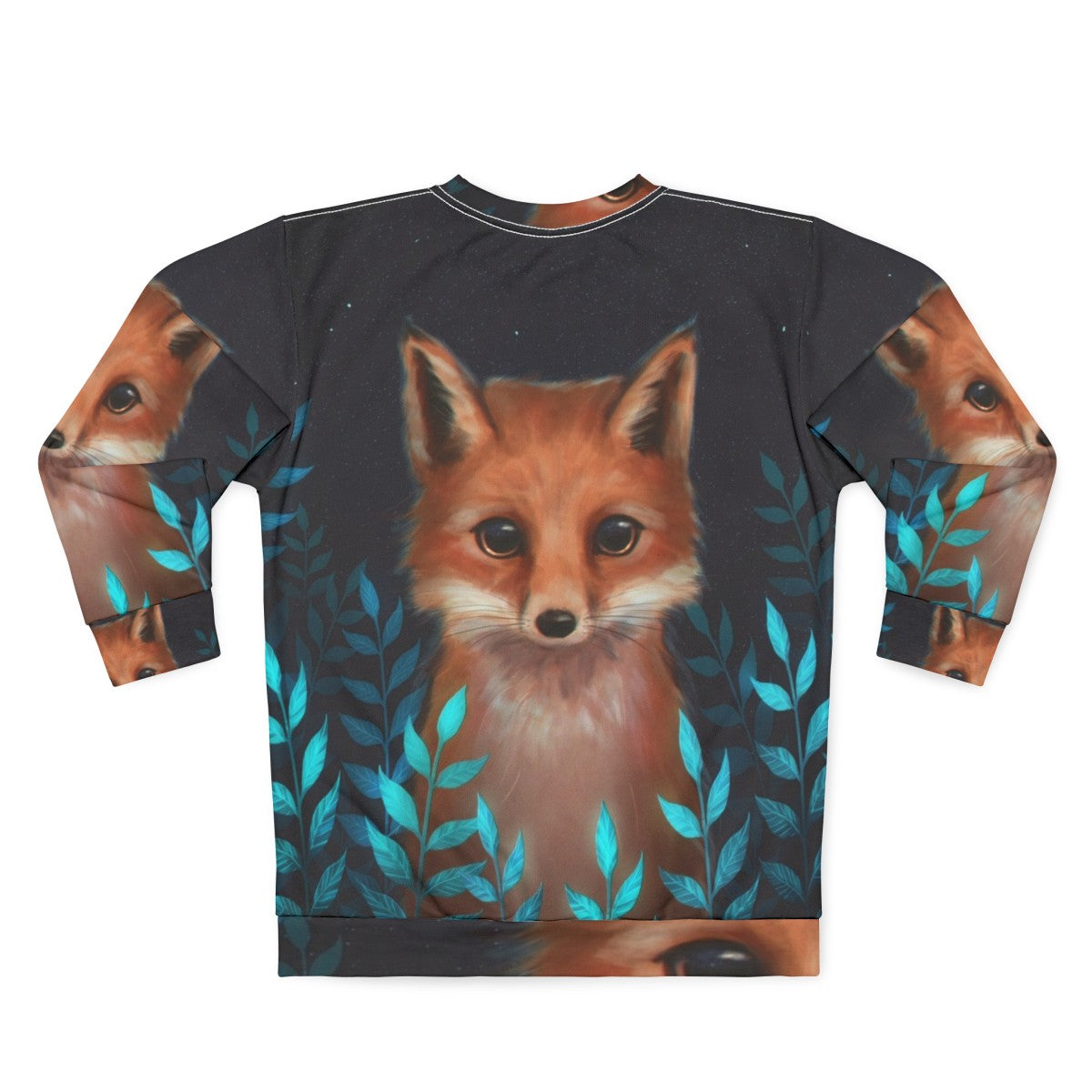 Cozy Fox Sweatshirt - Back