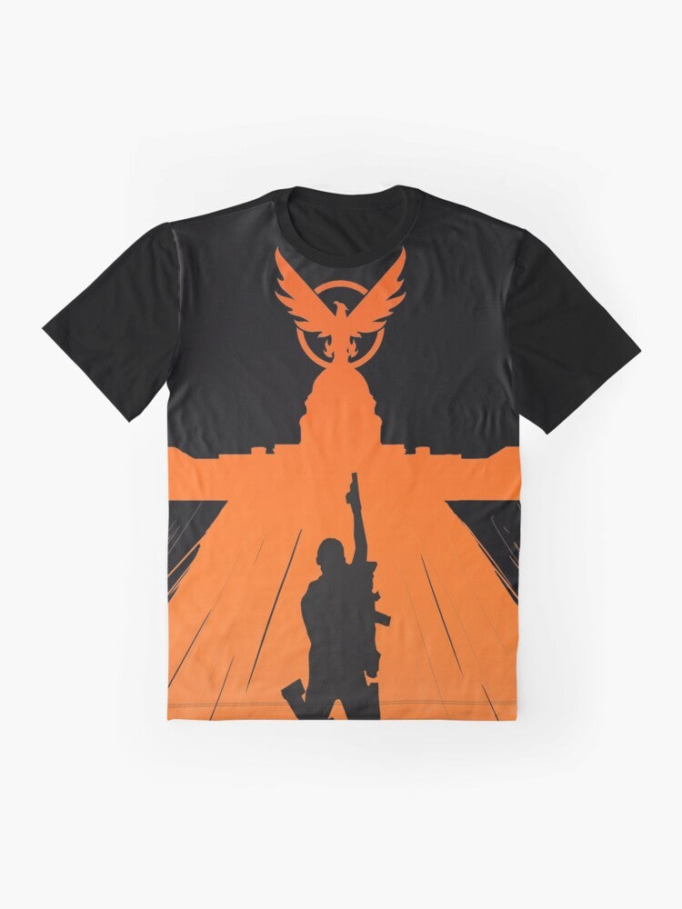 The Division video game logo graphic t-shirt - Flat lay