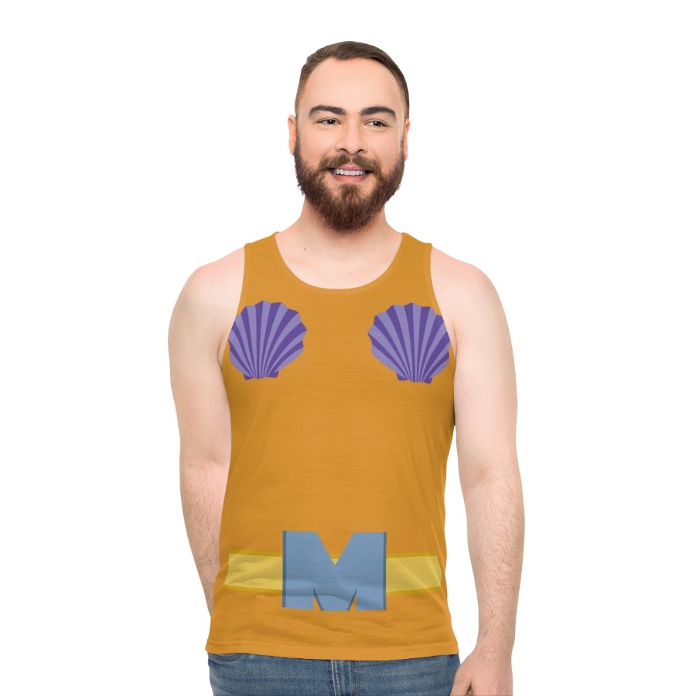 Mermaid Man Unisex Tank Top - men