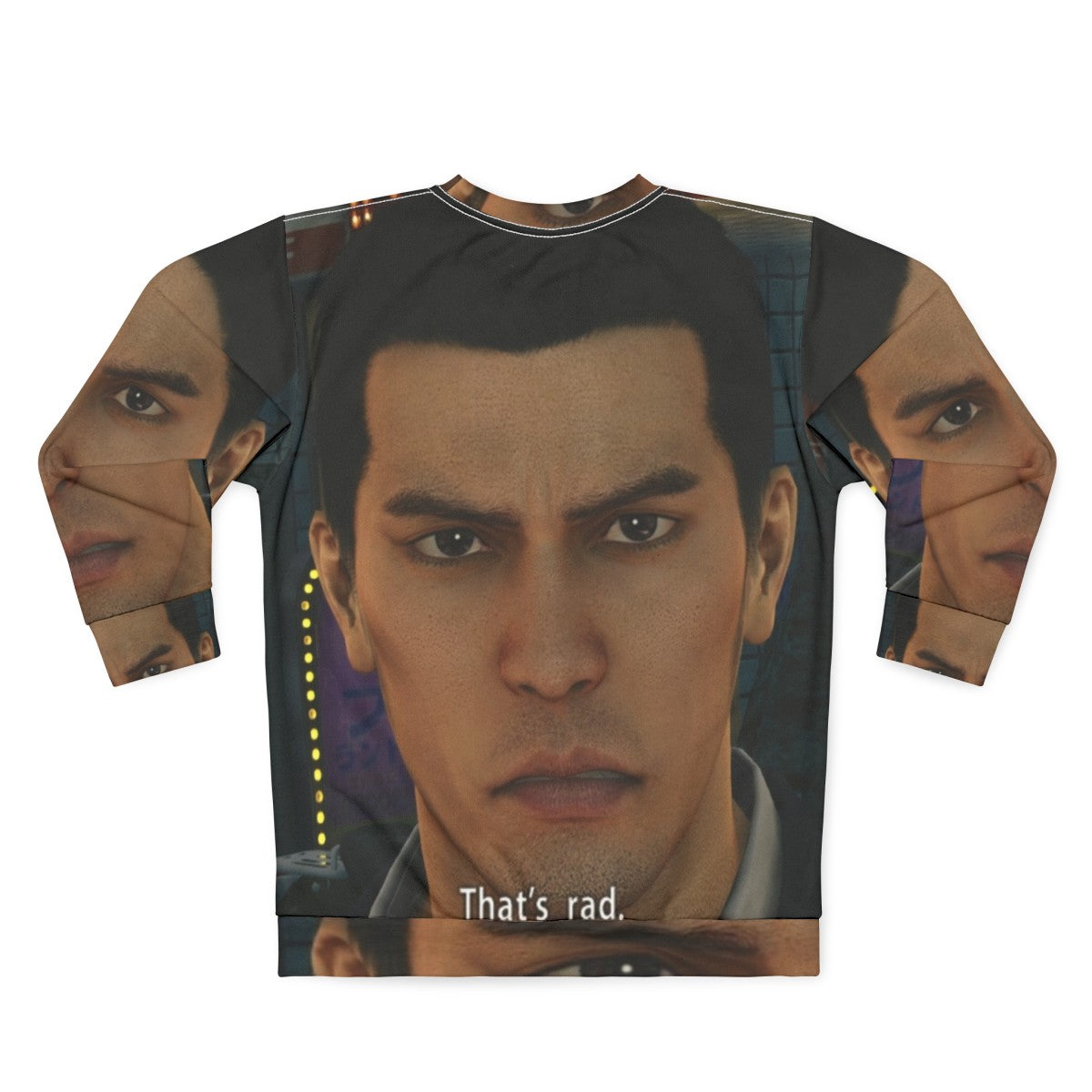 Yakuza Kiryu Kazuma Ryu ga Gotoku Sweatshirt - Back