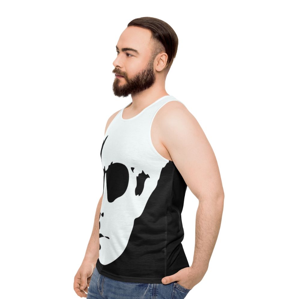 Warhol Unisex Pop Art Tank Top - men side