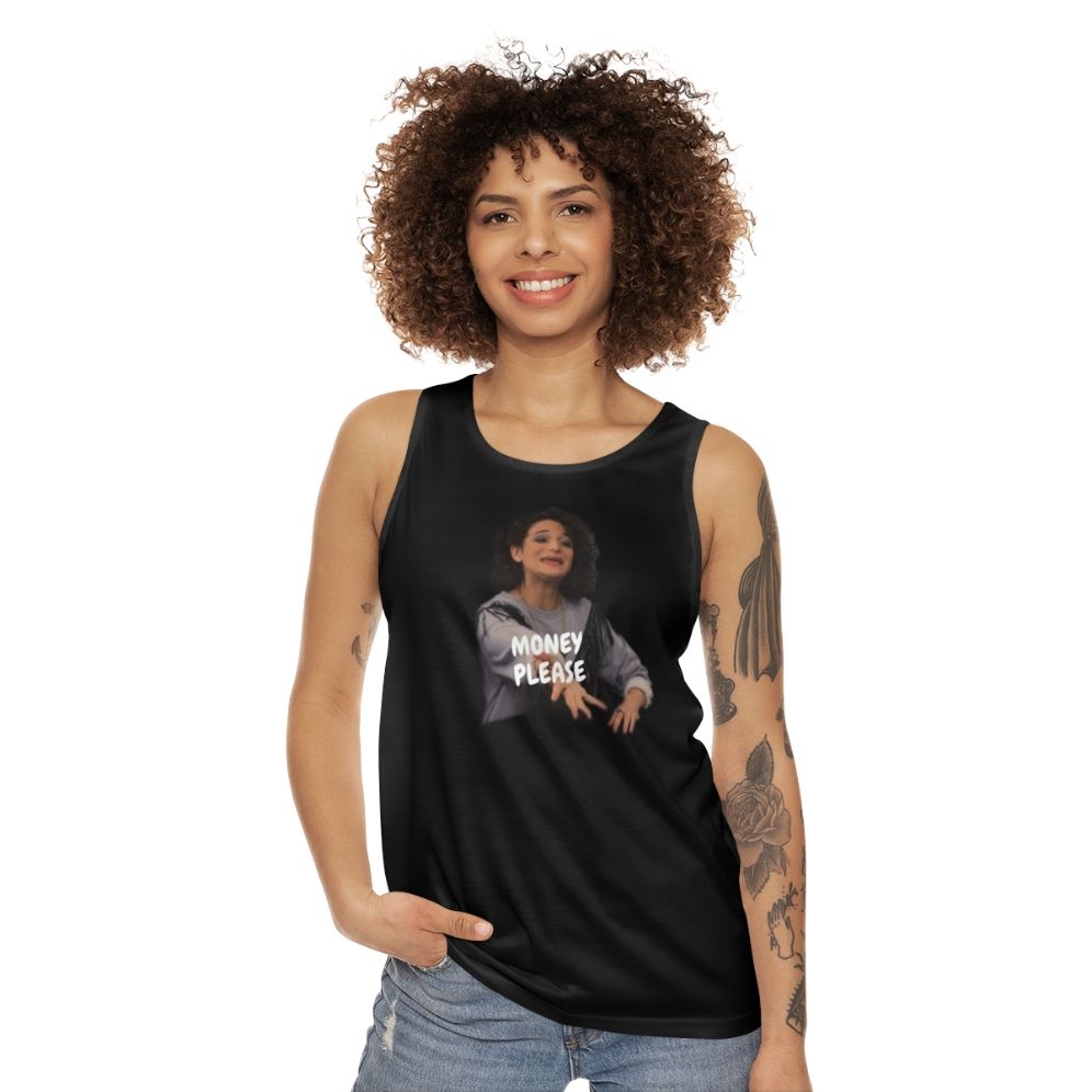 Money Please Unisex Tank Top - women