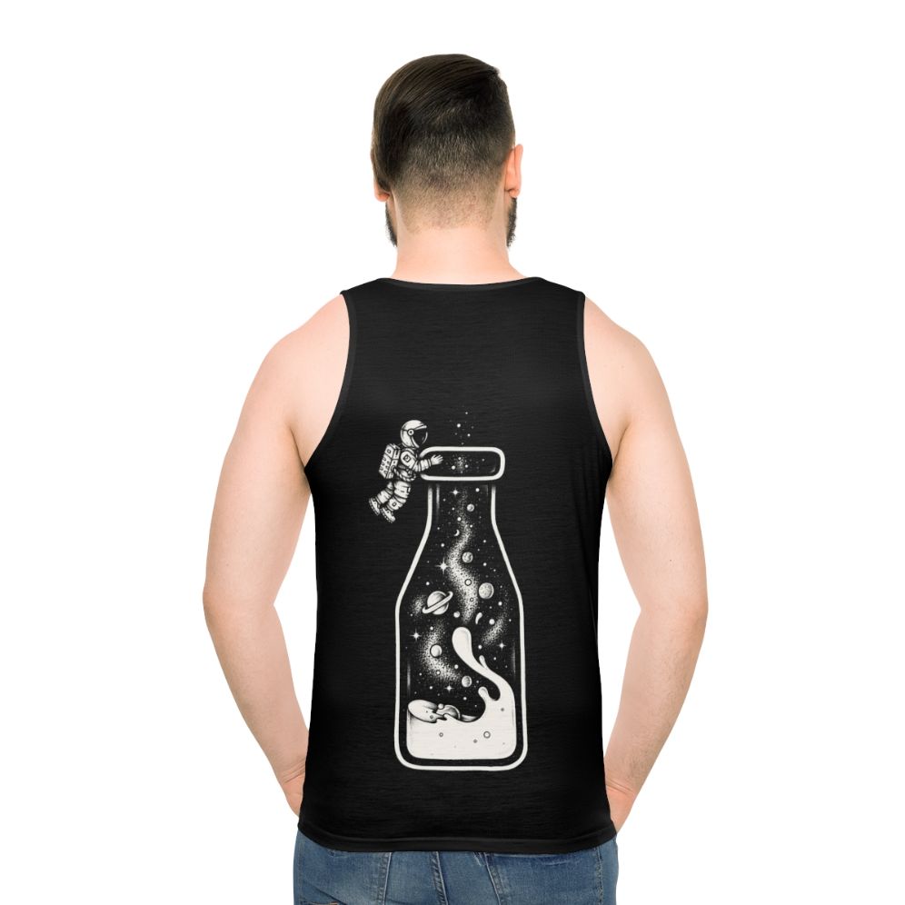 Milky Way galaxy tank top - men back