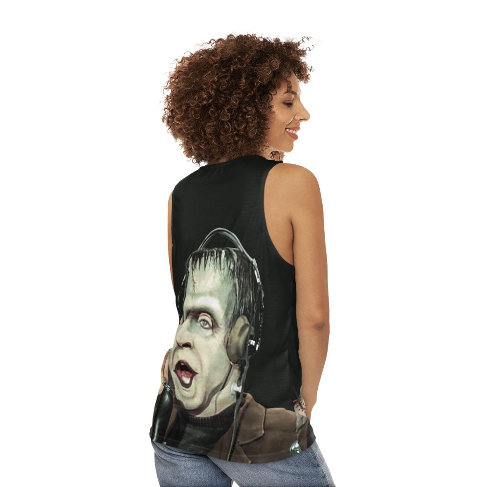 The Munsters' Herman Munster Unisex Tank Top - women back