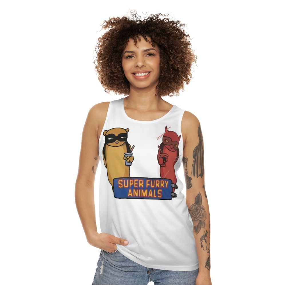 Super Furry Animals Radiator Unisex Tank Top - women