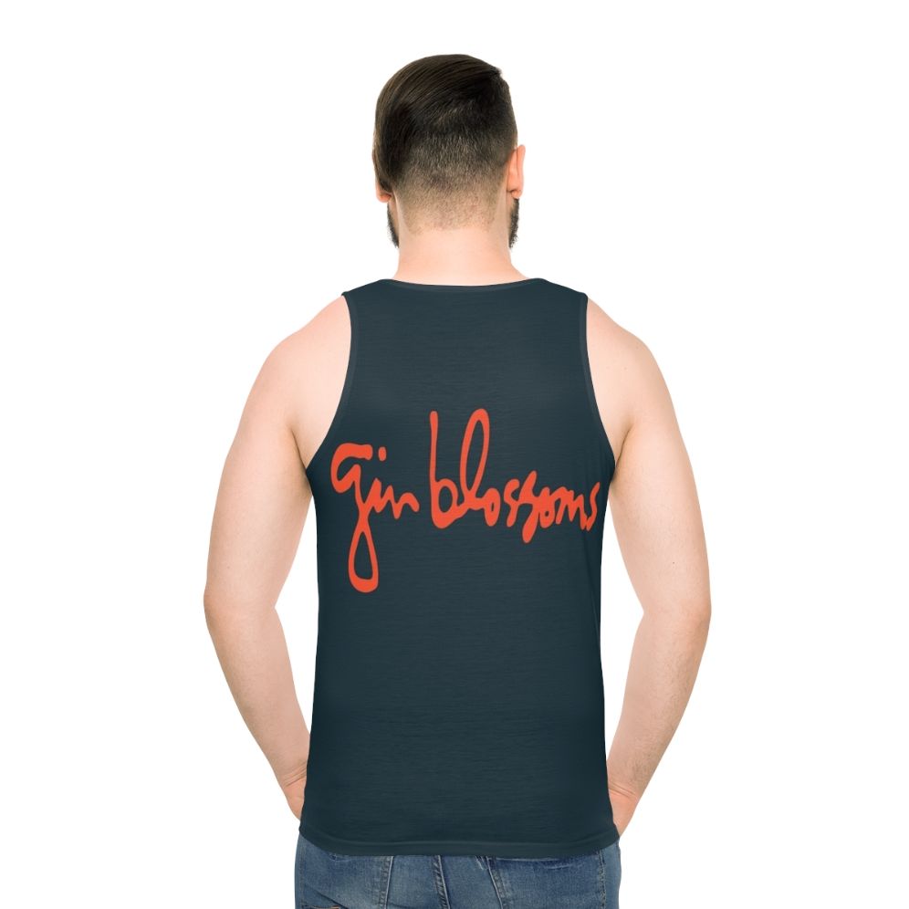 Gin Blossoms Unisex Tank Top - men back