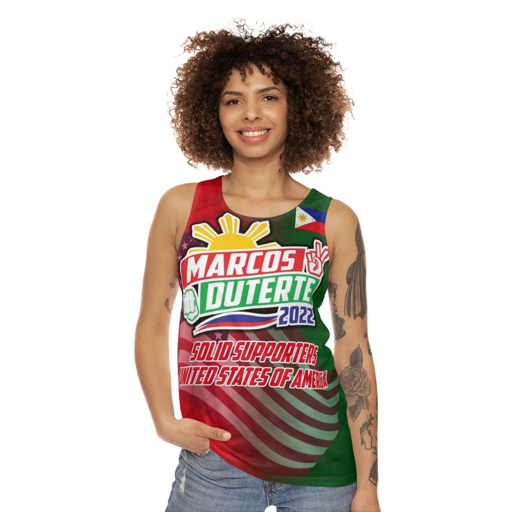 Marcos Duterte 2022 Unisex Tank Top - women