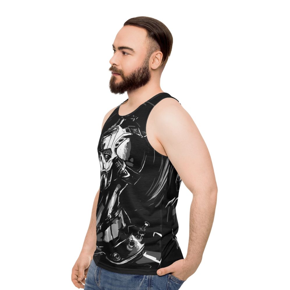 Unisex Borderlands Krieg Tank Top - men side