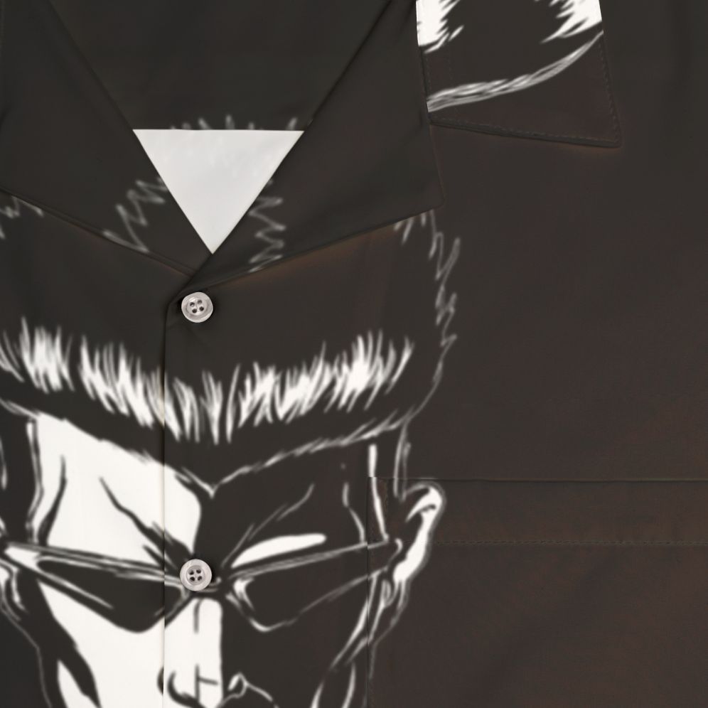 Yuyu Hakusho Toguro Brothers Hawaiian Shirt - Detail