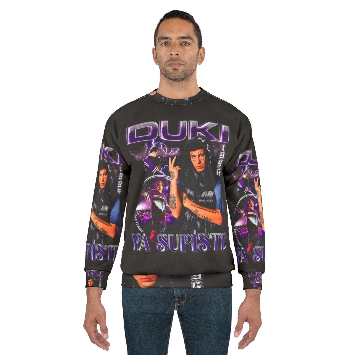 Duki Argentina Rapper Trap Music Sweatshirt - men