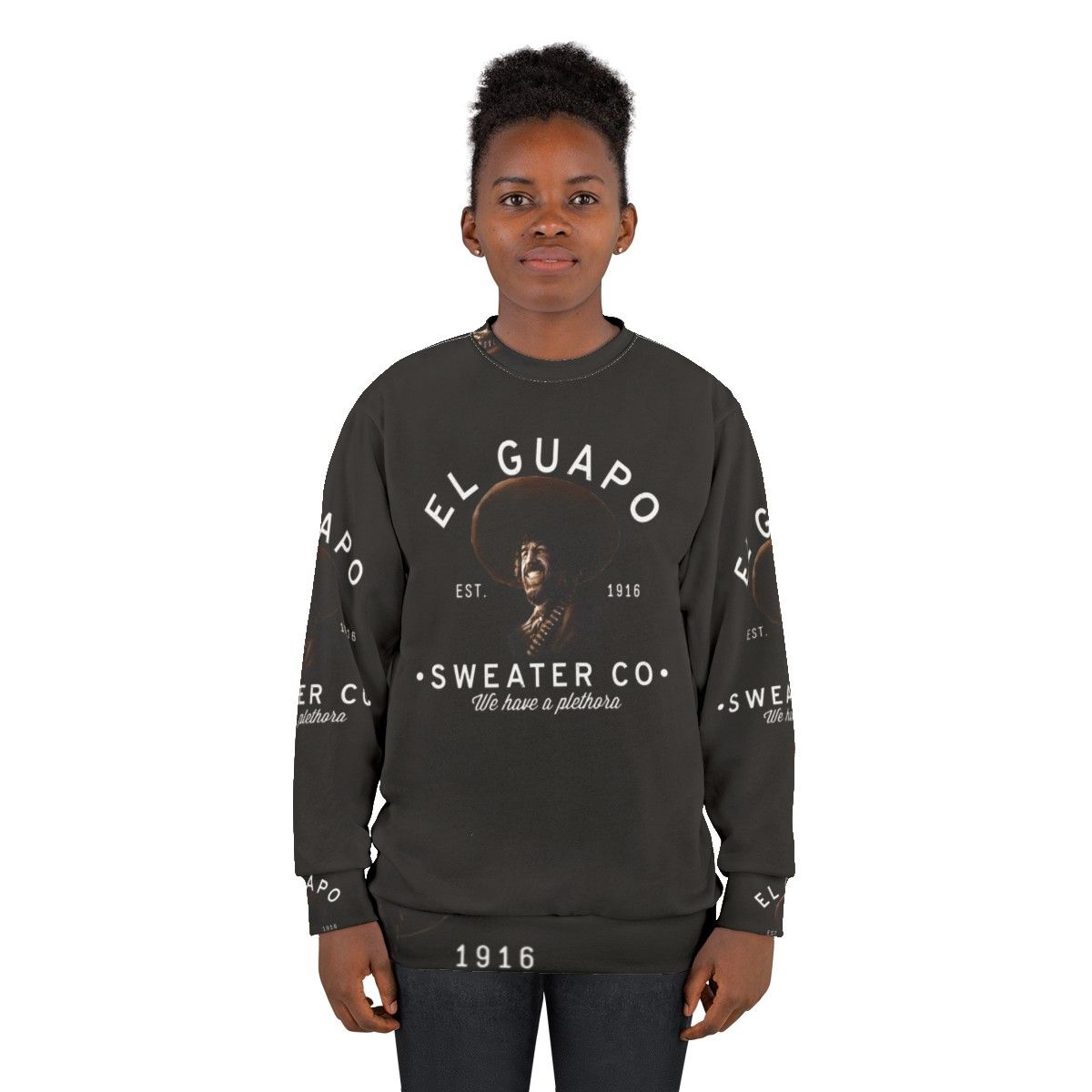 El Guapo Sweater Co Retro 80s Comedy Sweatshirt - women