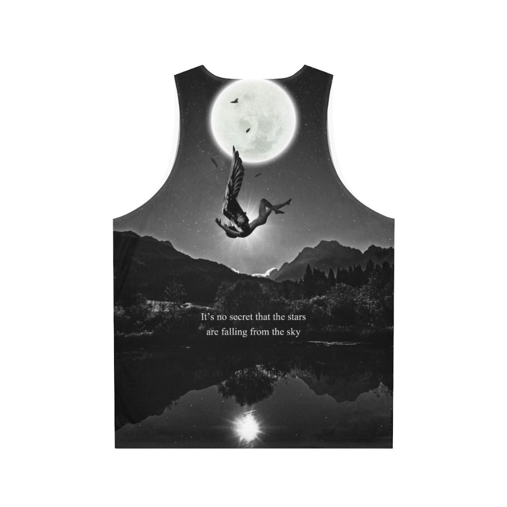 U2 Fallen Angel Unisex Tank Top - Back