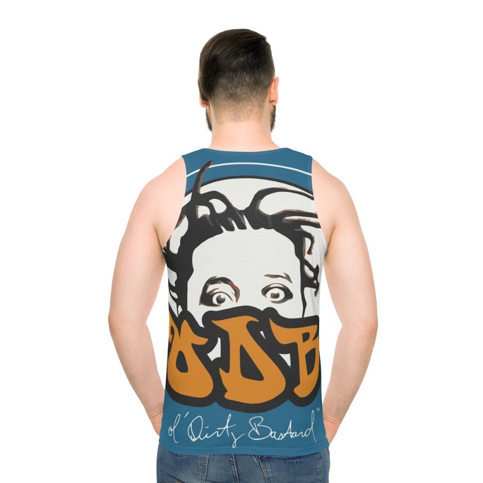 ODB NYC Graffiti Style Unisex Tank Top - men back