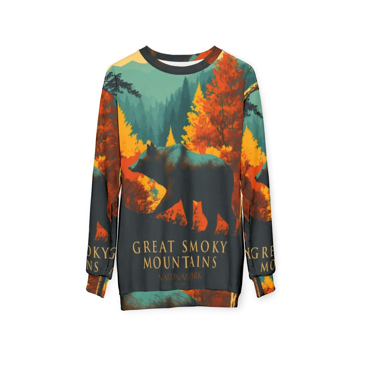 Great Smoky Mountains National Park Sweatshirt - hanging